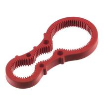 Abridores de latas vermelho multifuncional prático frasco abridor de latas sortido ferramentas de torção fácil aderência