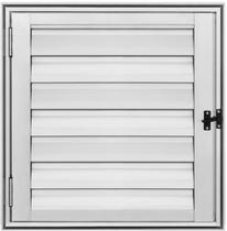 Abrigo 0,80 x 0,60 alumínio brilhante