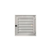 Abrigo Alçapão de Abrir Alumínio Branco 60x60