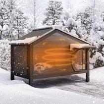 Abrigo selvagem isolado ao ar livre Cat House BELLEZE em madeira