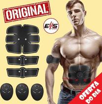 Abs Pro Abdomen Abdominal Muscular Body Smart Fitness Sem Fio 3 Cintas Tonificador Barriga Braço Perna Unissex