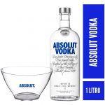 Absolut Vodka Original Sueca 1L + 1 Balde de Gelo Personalizado