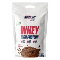 Absolut whey high protein refil 900g sabor chocolate