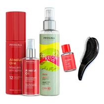 Absolutt One + Oil 60ml + Body Splash Prohall (+Escova/Óleo)
