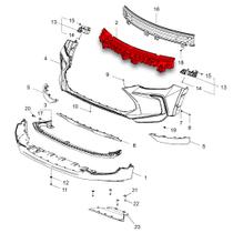 Absorvedor De Impacto Dianteiro Isopor Pecas Genuinas Gm Tracker 2021 A 2022 26227754