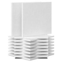 Absorvedor de som BXI Painel acústico de alta densidade 12x12x1cm 16 unidades Absorvedor de som BXI Painel acústico de alta densidade 12x12x1cm 16 unidades