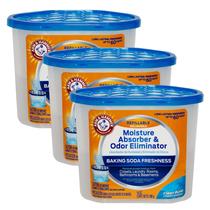 Absorvedor de Umidade Arm & Hammer Clean Burst - Pacote com 3 (414ml cada)