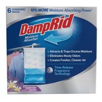 Absorvedor de umidade DampRid Lavender Vanilla 450 ml, pacote com 6 Absorvedor de umidade DampRid Lavender Vanilla 450 ml, pacote com 6