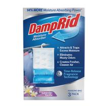 Absorvedor de umidade DampRid Lavender Vanilla 480 ml, pacote com 3 Absorvedor de umidade DampRid Lavender Vanilla 480 ml, pacote com 3