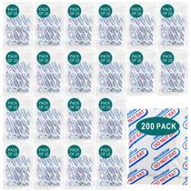 Absorvedores de oxigênio Hombao, 200 pacotes, 500 ml, grau alimentício (10 pacotes)