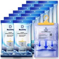 Absorvedores de umidade, desumidificador Dry & Dry, 14 pacotes de 415 ml Absorvedores de umidade, desumidificador Dry & Dry, 14 pacotes de 415 ml