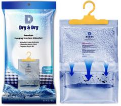 Absorvedores de Umidade Dry & Dry - 7 Pacotes de 415ml para Casa e Porão