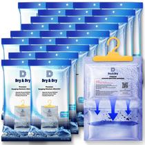 Absorvedores de Umidade Dry & Dry - Pacote com 25 Unidades para Casa e Porão Absorvedores de Umidade Dry & Dry - Pacote com 25 Unidades para Casa e Porão