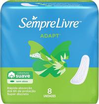 Absorvente Adapt Sempre Livre Sem Abas 8und Absorvente Adapt Sempre Livre Sem Abas 8und