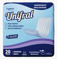 Absorvente Adulto Geriatrico Unifral C/20 Unid Absorvente Adulto Geriatrico Unifral C/20 Unid