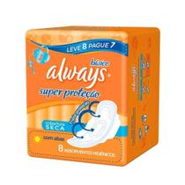 Absorvente always básico seca com abas - leve 8 pague 7 - Procter glambe