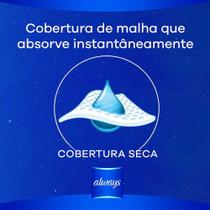 Absorvente Always Noites Tranquilas Seco com abas - 16und