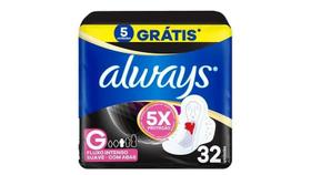 Absorvente Always Noturno Suave G com Abas 32 unidades