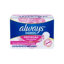 Absorvente Always Protetor Diario Regular c/15un
