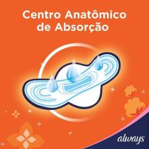 Absorvente Always Suave com abas - 8 und