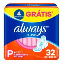 Absorvente Always Super Proteção Suave com abas 32 Unidades