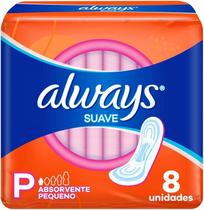Absorvente always super proteção suave sem abas c/8