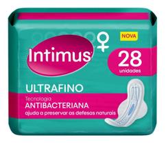Absorvente Antibacteriano Ultrafino Com Abas 28un Intimus