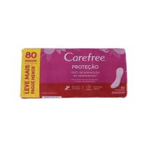 Absorvente Carefree Proteção Com perfume Lv80Pg60 Absorvente Carefree Proteção Com perfume Lv80Pg60