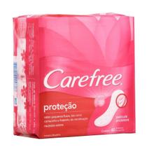 Absorvente Carefree Protetor Diário com Perfume Leve mais Pague Menos - Embalagem com 40 Unidades