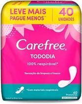 Absorvente carefree todo dia c/40