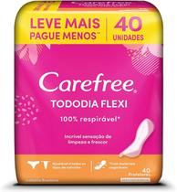Absorvente carefree todo dia flexi c/40