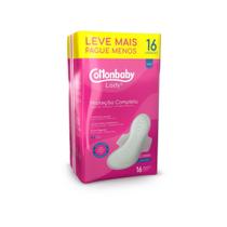 Absorvente Cottonbaby Lady com Abas Suave c/16 Unidades Absorvente Cottonbaby Lady com Abas Suave c/16 Unidades