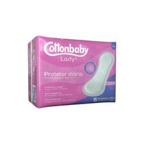 Absorvente Cottonbaby Lady Protetor Diário c/15 Unidades