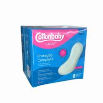 Absorvente Cottonbaby Lady Sem Abas Suave c/8 Unidades Absorvente Cottonbaby Lady Sem Abas Suave c/8 Unidades