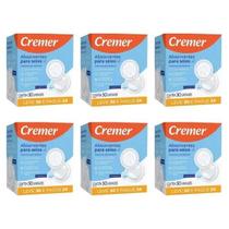 Absorvente Cremer Para Seios Kit Com 6 - Leve 30 Pague 24 Unidades Cada Absorvente Cremer Para Seios Kit Com 6 - Leve 30 Pague 24 Unidades Cada