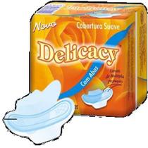 Absorvente Delicacy S/ Abas Suave Gel C/8Un Absorvente Delicacy S/ Abas Suave Gel C/8Un