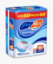 Absorvente descartável ProMaxAdulto Com 50 Unidades LEVE 50 PAGUE 40