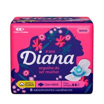 Absorvente diana active suave c/ 8