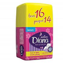Absorvente Diana Active Suave Com Abas