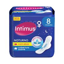 Absorvente Externo Íntimos Noturno Suave com Abas 8 Unidades Absorvente Externo Íntimos Noturno Suave com Abas 8 Unidades