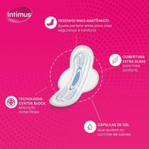 Absorvente Externo Intimus Tripla Proteção Suave sem Abas - 8 unidades