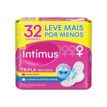 Absorvente Externo Tripla Proteção Suave com Abas 32 Unidades - Intimus
