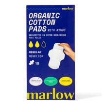 Absorvente Feminino Marlow Algodão Orgânico com Abas Antivazamento Absorvente Feminino Marlow Algodão Orgânico com Abas Antivazamento