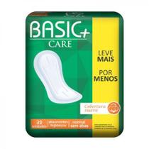 Absorvente Feminino Sem Abas Suave 32 Unidades Basic+ Fluxo Moderado Absorvente Feminino Sem Abas Suave 32 Unidades Basic+ Fluxo Moderado
