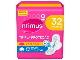 Absorvente Gel Tripla Proteção com Abas com Abas - Cobertura Suave 32 unidades