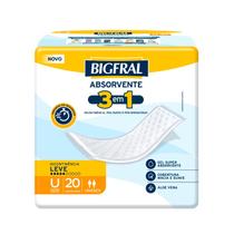 Absorvente geriatrico bigfral 3 em 1 com 20unid
