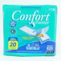 Absorvente Geriatrico Confort Master M/U 20 Un