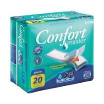 Absorvente Geriatrico Confort Master Pacote C/20 Unidades Kit Com 6 Pacotes