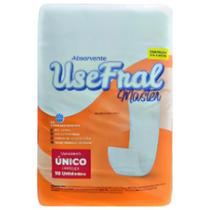 Absorvente Geriátrico Descartável Adulto Unissex Protetor Usefral Master Com 50 Unidades