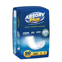 Absorvente Geriátrico Incontinência Absorv Plus - 50 Unidades